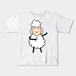 cute little sheep Kids T-Shirt